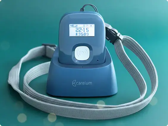 Mobiles Hausnotrufgerät Abby mit GPS (4G)