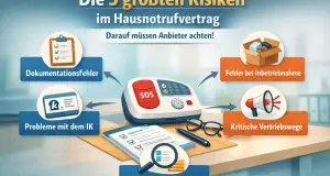 Hausnotrufvertrag 2026 Risiken für Hausnotrufanbieter und Leistungserbringer