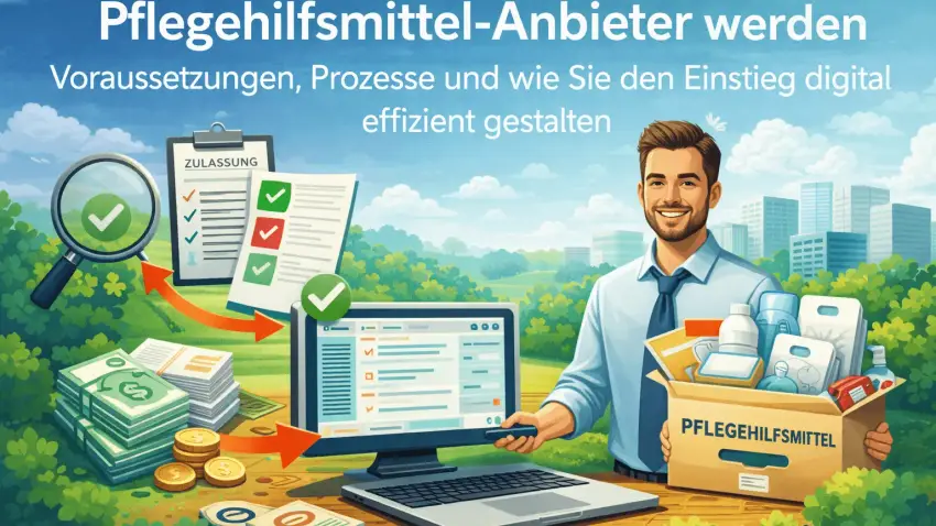 Pflegehilfsmittel-Anbieter werden: Einstieg 2026