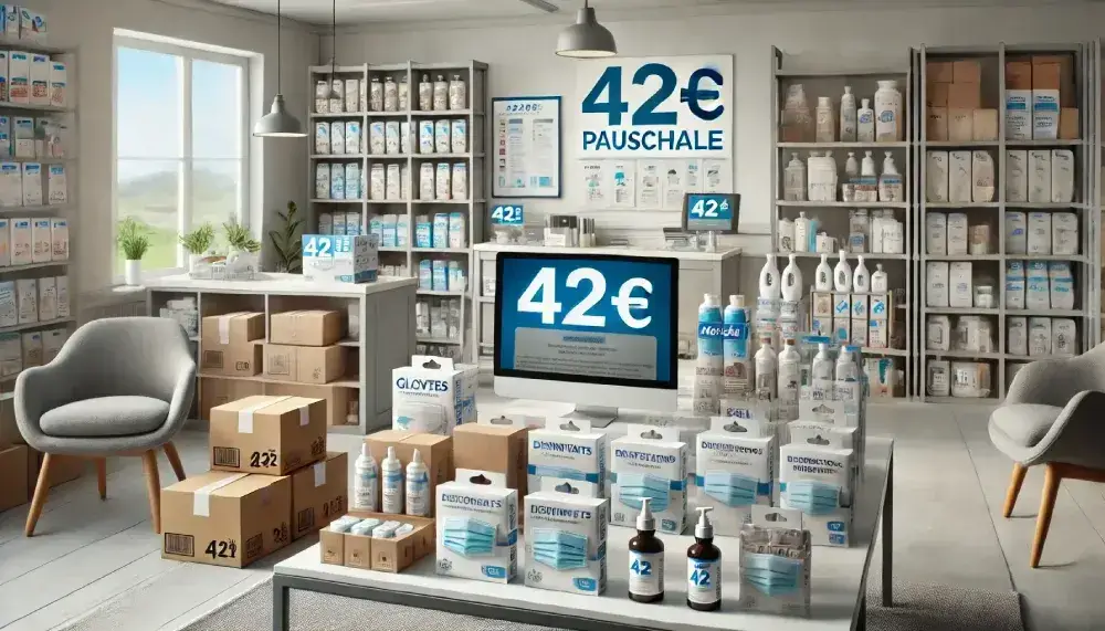 Erfolgreiche Akquise für Verbrauchshilfsmittel mit der 42 Euro Pauschale