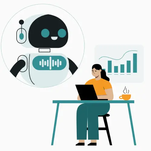 Künstliche Intelligenz, die Aufgaben übernimmt